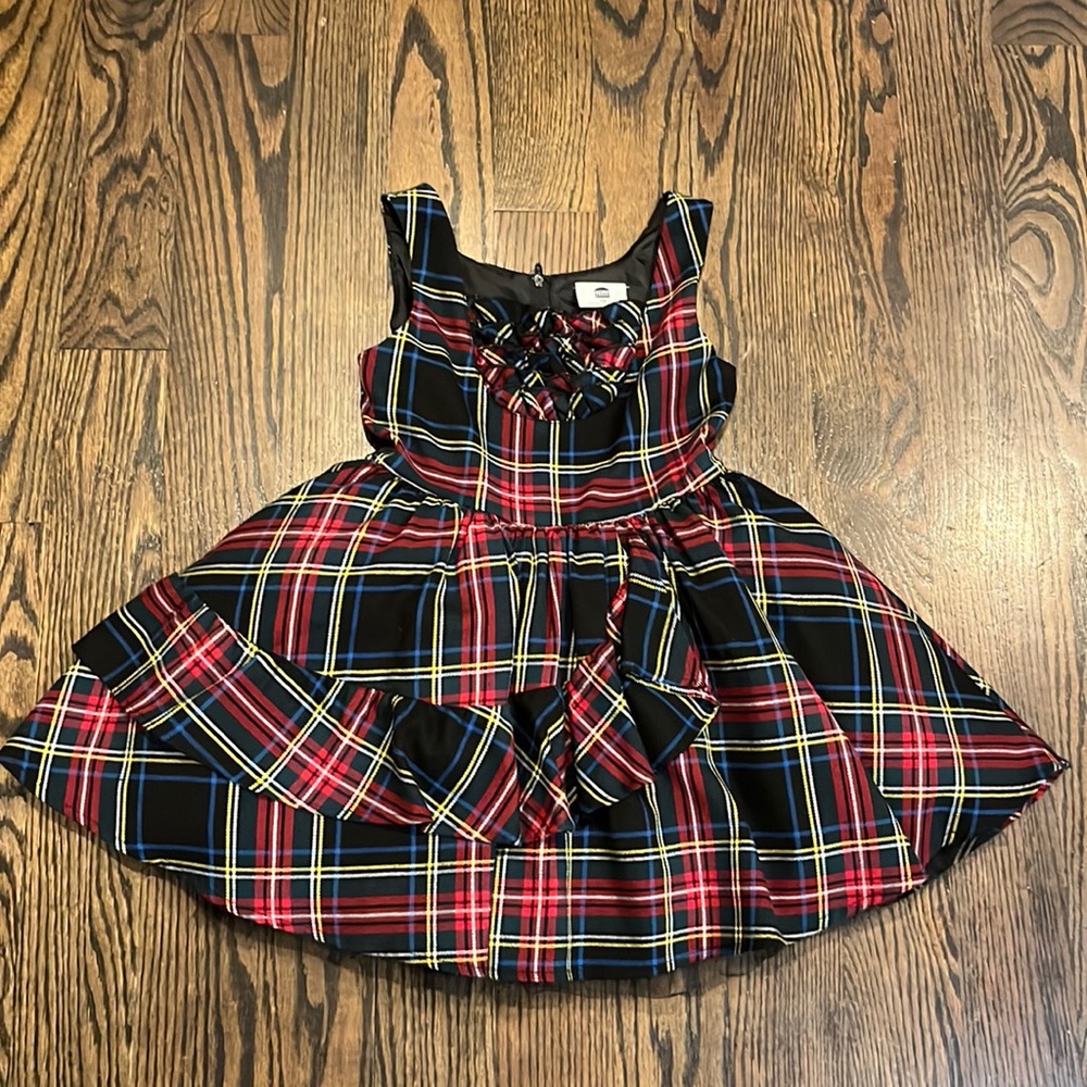 Harajuki mini holiday plaid dress size 6/6x
